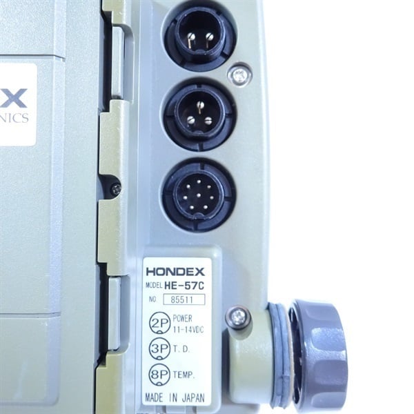 ４型カラー液晶魚群探知機ＨＥ－５７Ｃ
